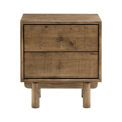 Table de chevet Washington à 2 tiroirs