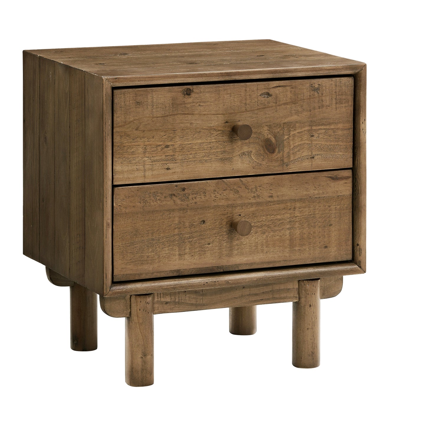 Table de chevet Washington à 2 tiroirs