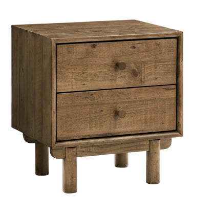 Table de chevet Washington à 2 tiroirs