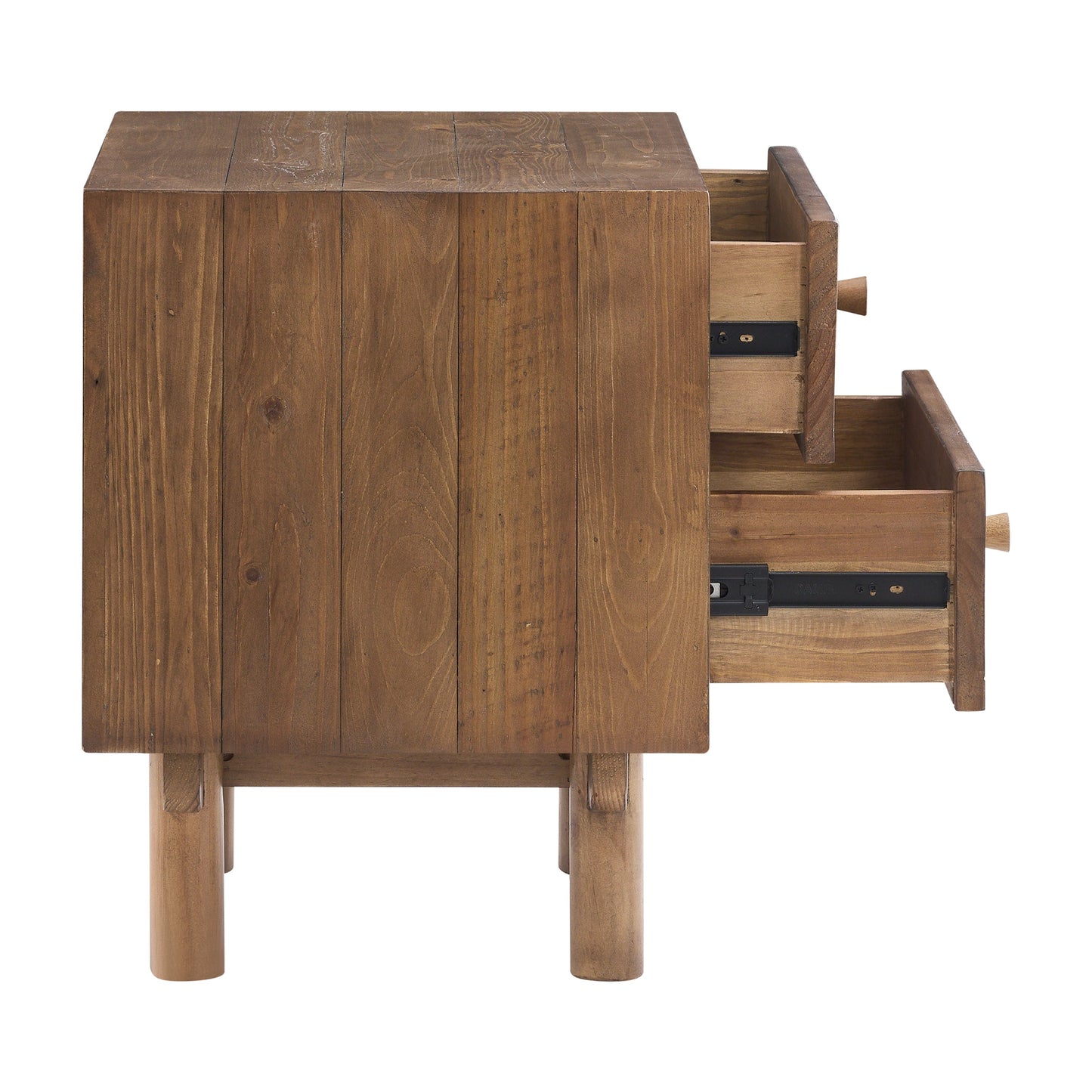 Table de chevet Washington à 2 tiroirs