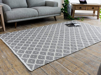 Tapis Juno à tissage diamant